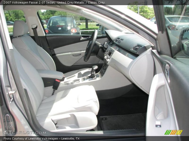 United Grey Metallic / Classic Grey 2007 Volkswagen Passat 2.0T Sedan