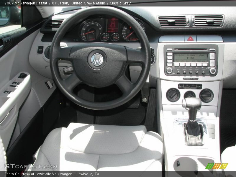 United Grey Metallic / Classic Grey 2007 Volkswagen Passat 2.0T Sedan