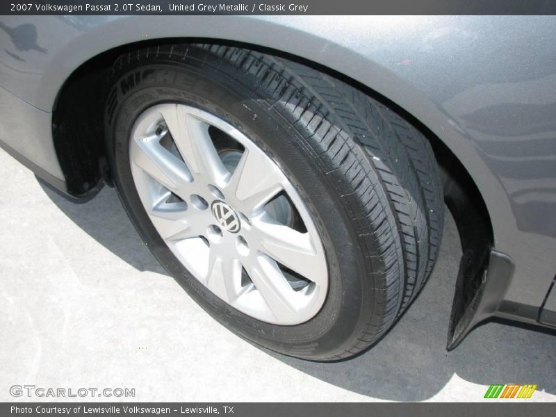 United Grey Metallic / Classic Grey 2007 Volkswagen Passat 2.0T Sedan