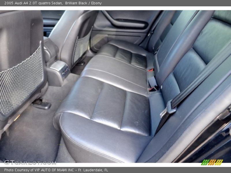 Brilliant Black / Ebony 2005 Audi A4 2.0T quattro Sedan