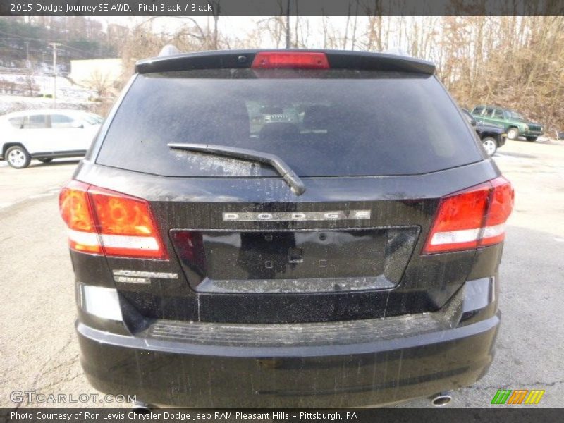 Pitch Black / Black 2015 Dodge Journey SE AWD