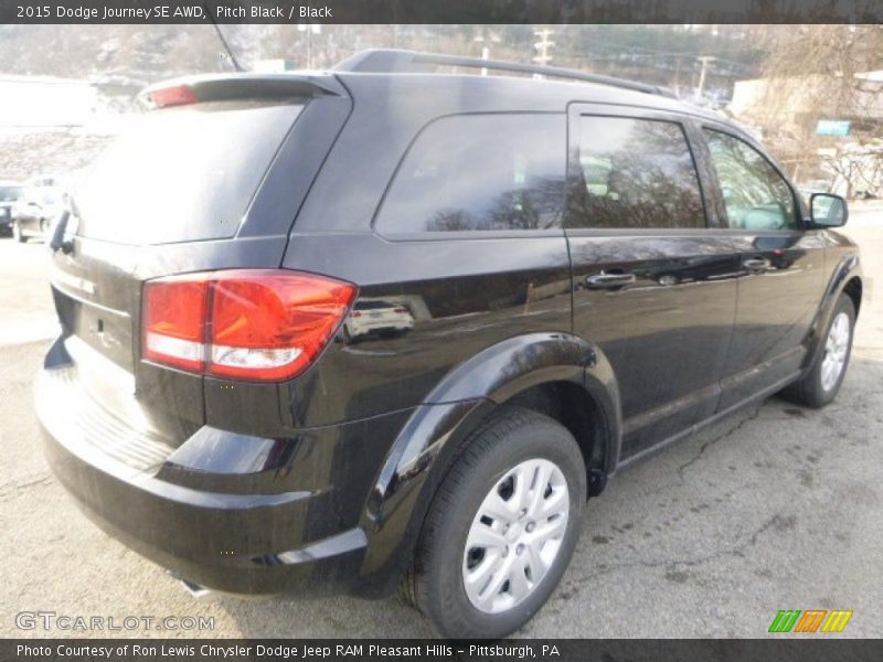 Pitch Black / Black 2015 Dodge Journey SE AWD