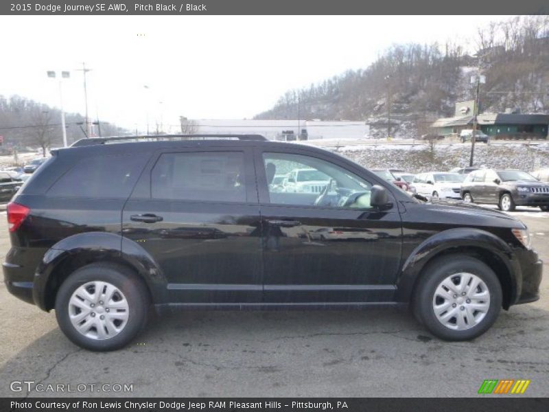 Pitch Black / Black 2015 Dodge Journey SE AWD
