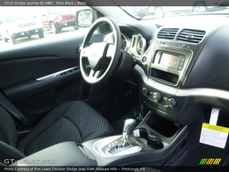 Pitch Black / Black 2015 Dodge Journey SE AWD