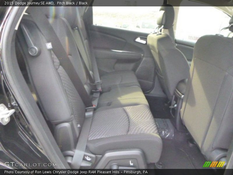 Pitch Black / Black 2015 Dodge Journey SE AWD