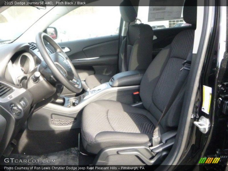 Pitch Black / Black 2015 Dodge Journey SE AWD
