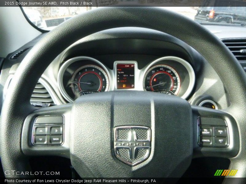 Pitch Black / Black 2015 Dodge Journey SE AWD
