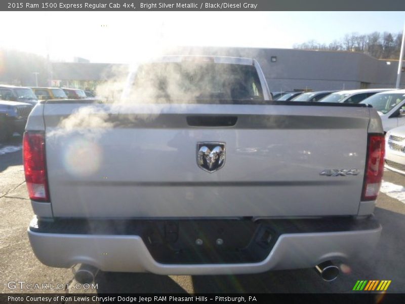 Bright Silver Metallic / Black/Diesel Gray 2015 Ram 1500 Express Regular Cab 4x4