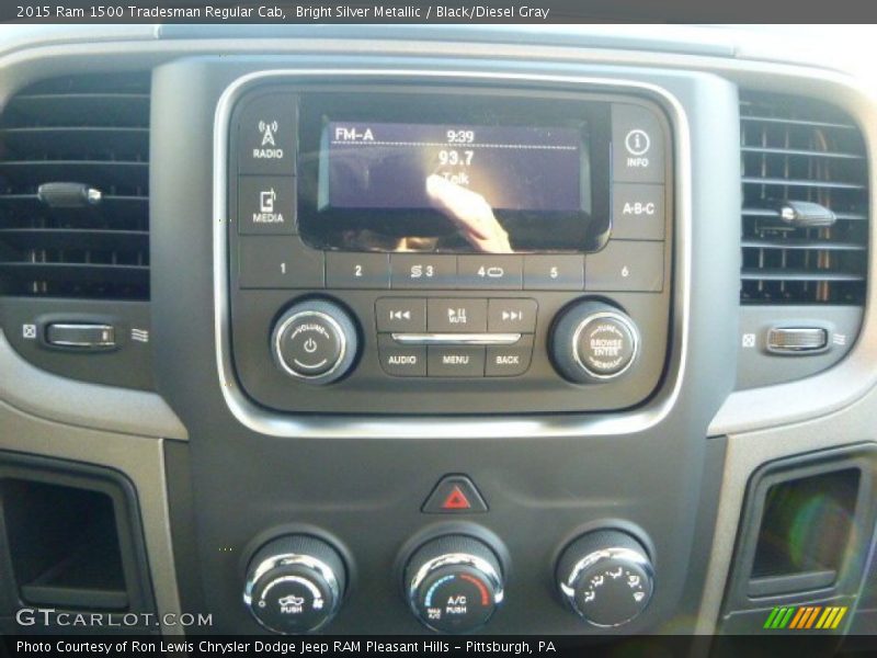 Controls of 2015 1500 Tradesman Regular Cab