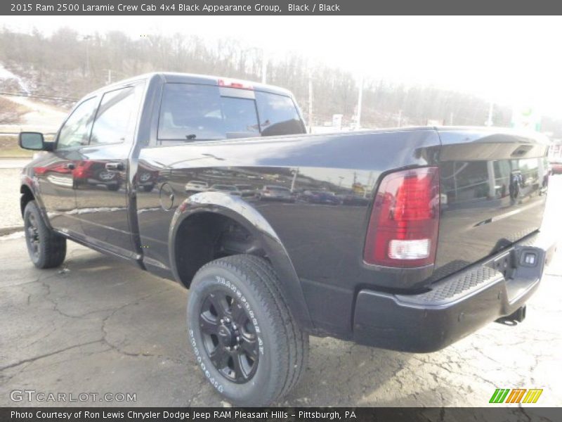 Black / Black 2015 Ram 2500 Laramie Crew Cab 4x4 Black Appearance Group