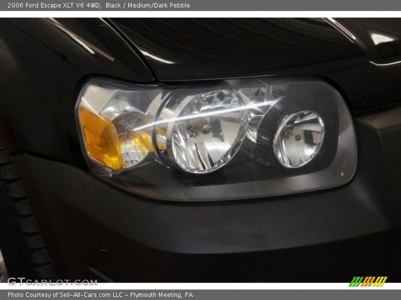 Black / Medium/Dark Pebble 2006 Ford Escape XLT V6 4WD