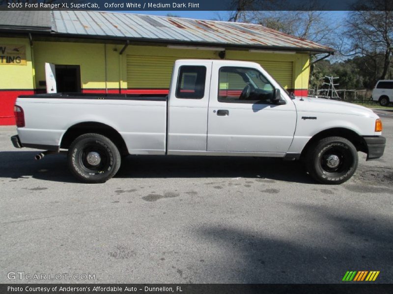 Oxford White / Medium Dark Flint 2005 Ford Ranger XL SuperCab
