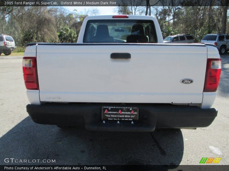 Oxford White / Medium Dark Flint 2005 Ford Ranger XL SuperCab