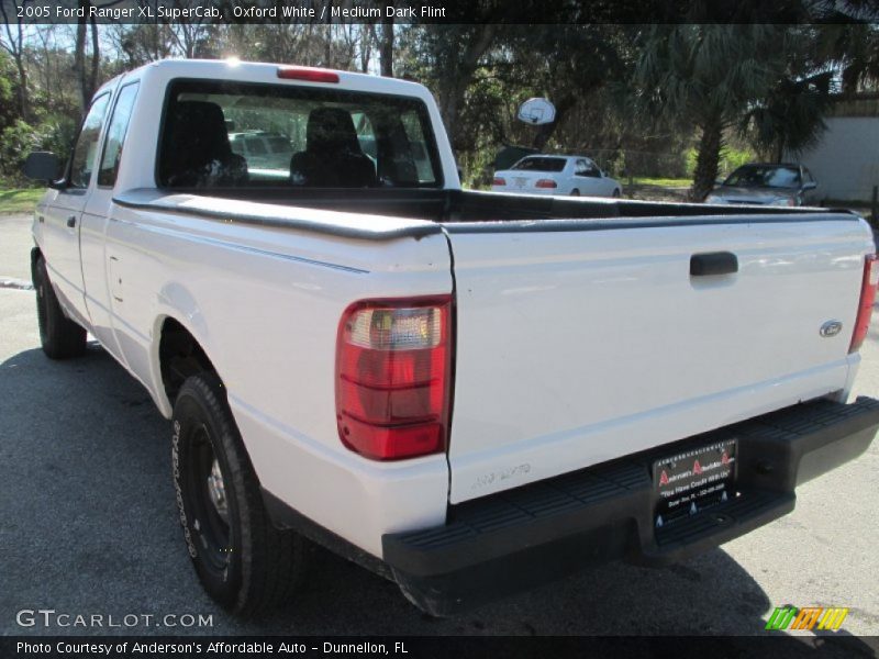 Oxford White / Medium Dark Flint 2005 Ford Ranger XL SuperCab