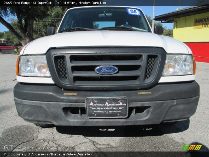 Oxford White / Medium Dark Flint 2005 Ford Ranger XL SuperCab