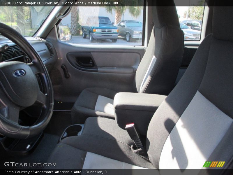 Oxford White / Medium Dark Flint 2005 Ford Ranger XL SuperCab