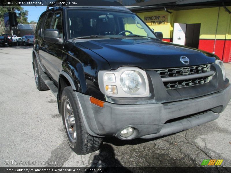 Super Black / Gray 2004 Nissan Xterra SE