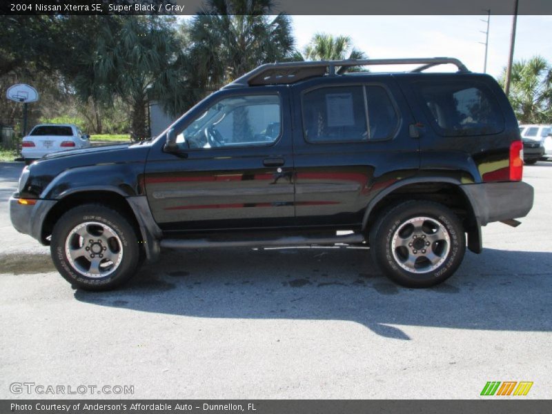 Super Black / Gray 2004 Nissan Xterra SE