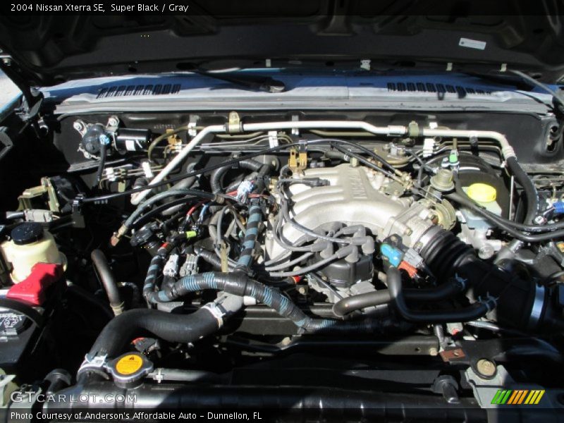 Super Black / Gray 2004 Nissan Xterra SE