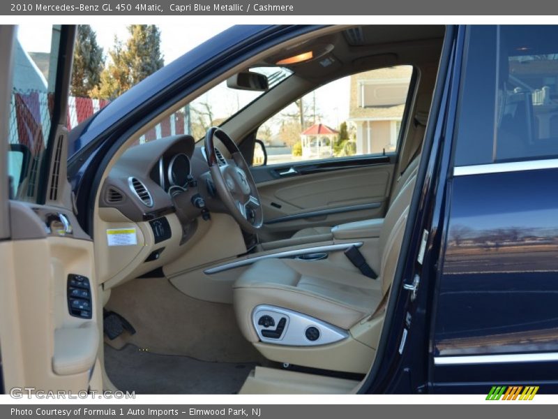 Capri Blue Metallic / Cashmere 2010 Mercedes-Benz GL 450 4Matic