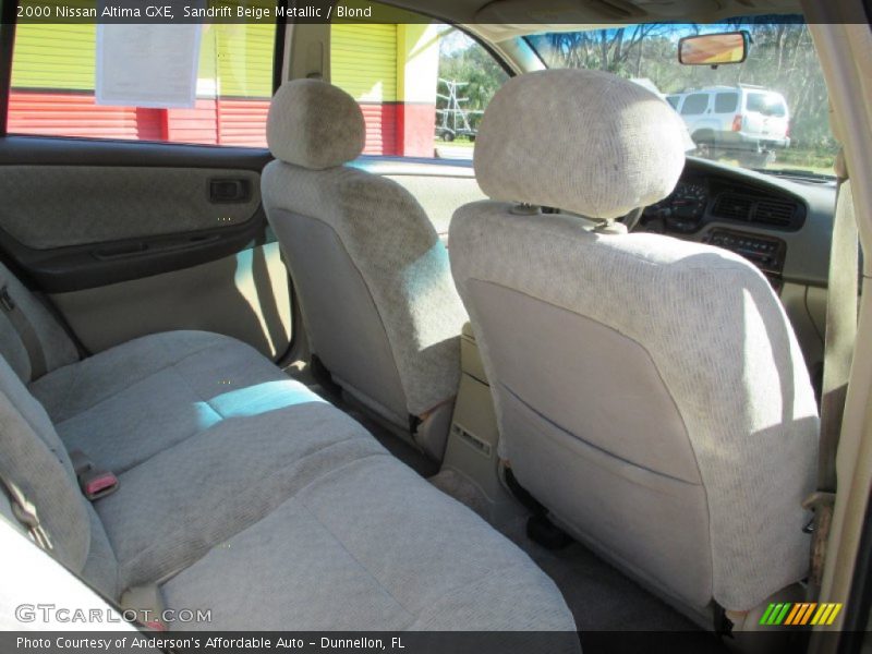 Sandrift Beige Metallic / Blond 2000 Nissan Altima GXE