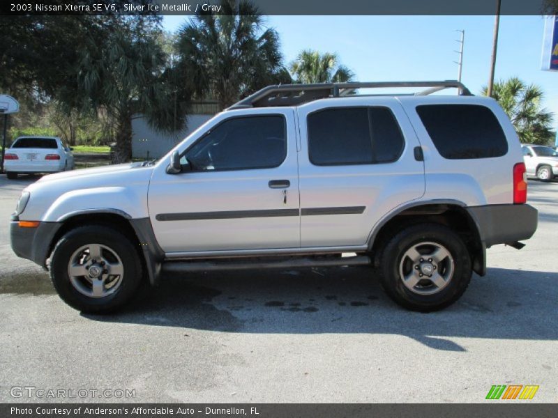 Silver Ice Metallic / Gray 2003 Nissan Xterra SE V6