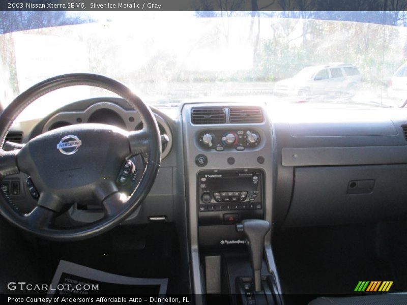 Silver Ice Metallic / Gray 2003 Nissan Xterra SE V6
