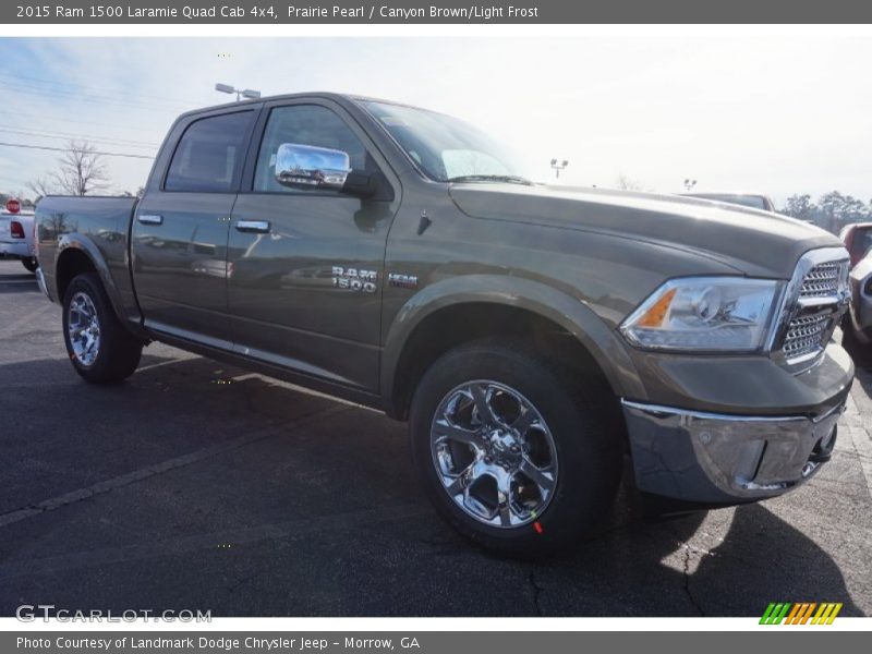 Front 3/4 View of 2015 1500 Laramie Quad Cab 4x4