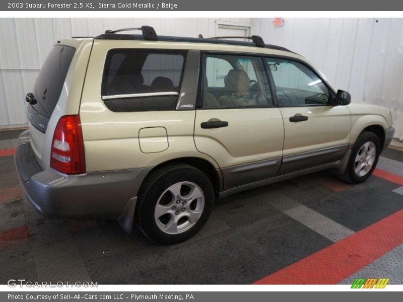 Sierra Gold Metallic / Beige 2003 Subaru Forester 2.5 XS