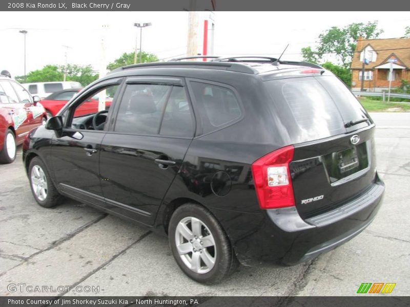 Black Cherry / Gray 2008 Kia Rondo LX