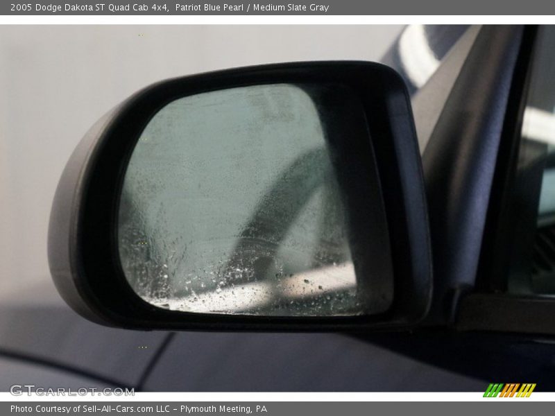 Patriot Blue Pearl / Medium Slate Gray 2005 Dodge Dakota ST Quad Cab 4x4