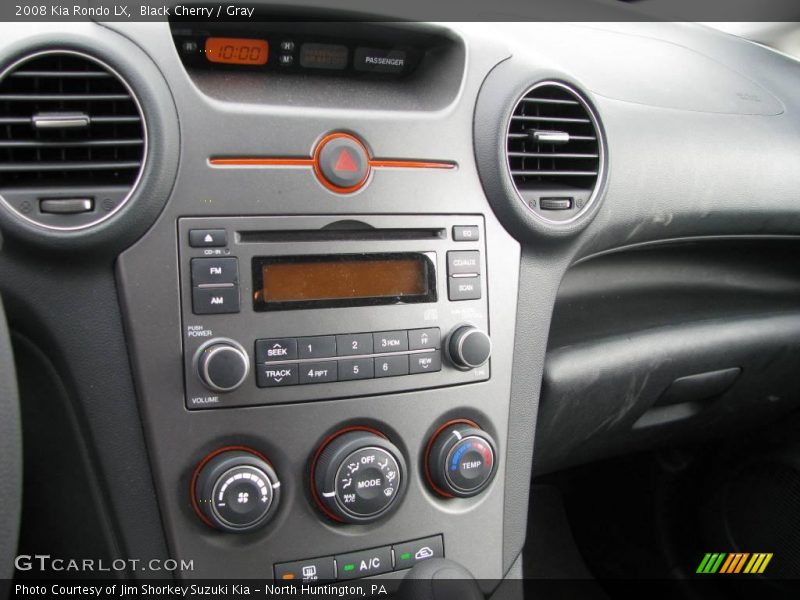 Black Cherry / Gray 2008 Kia Rondo LX