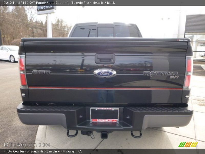 Tuxedo Black Metallic / Black 2012 Ford F150 SVT Raptor SuperCab 4x4
