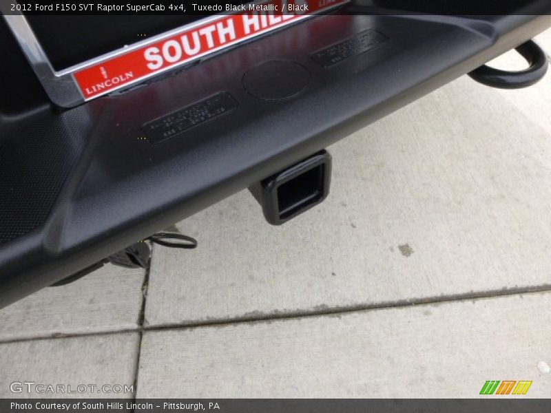 Tuxedo Black Metallic / Black 2012 Ford F150 SVT Raptor SuperCab 4x4
