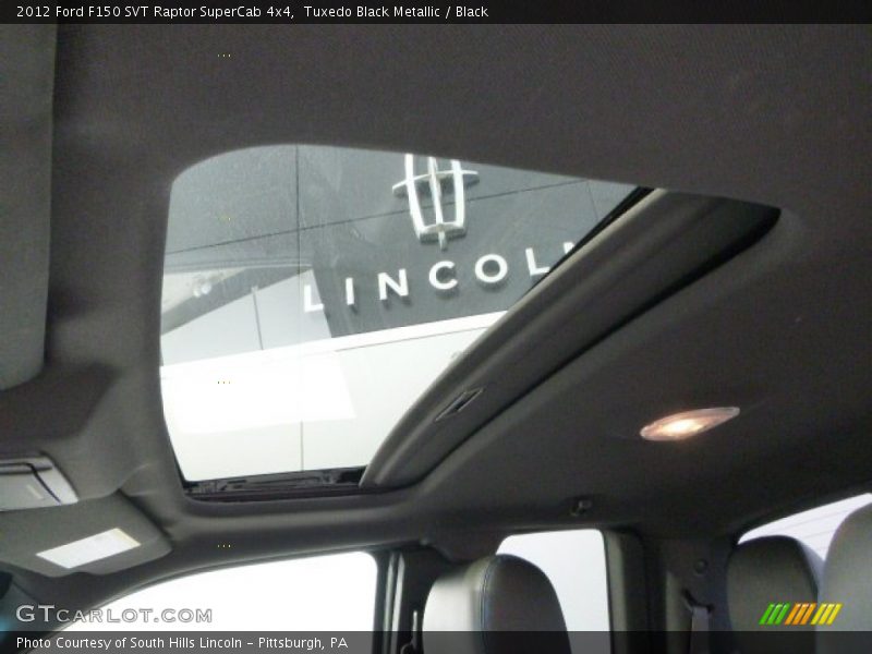 Tuxedo Black Metallic / Black 2012 Ford F150 SVT Raptor SuperCab 4x4