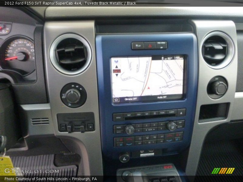 Tuxedo Black Metallic / Black 2012 Ford F150 SVT Raptor SuperCab 4x4