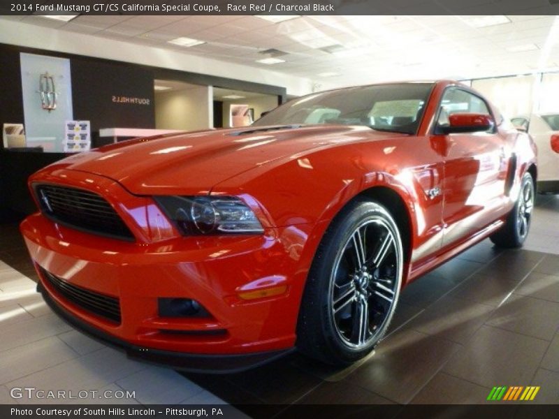Race Red / Charcoal Black 2014 Ford Mustang GT/CS California Special Coupe