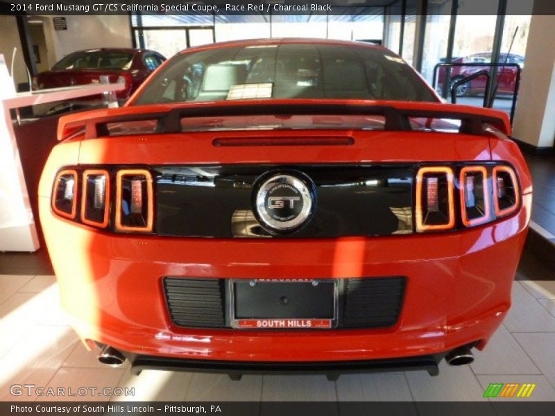 Race Red / Charcoal Black 2014 Ford Mustang GT/CS California Special Coupe