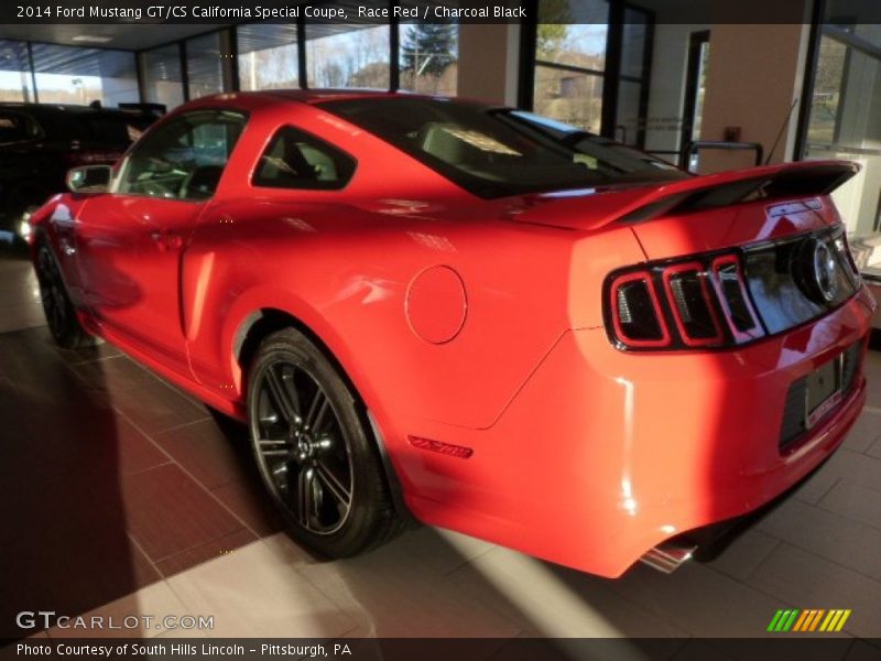 Race Red / Charcoal Black 2014 Ford Mustang GT/CS California Special Coupe