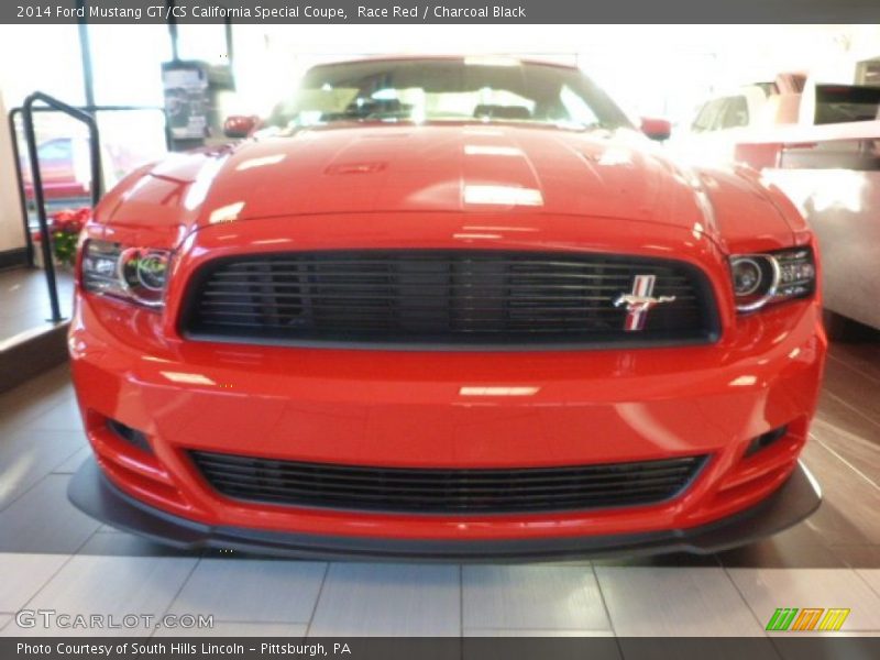 Race Red / Charcoal Black 2014 Ford Mustang GT/CS California Special Coupe