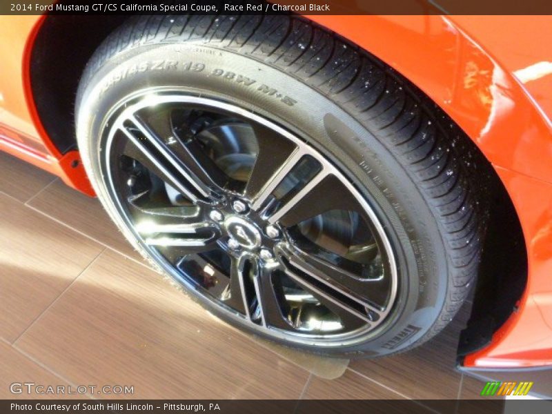 Race Red / Charcoal Black 2014 Ford Mustang GT/CS California Special Coupe