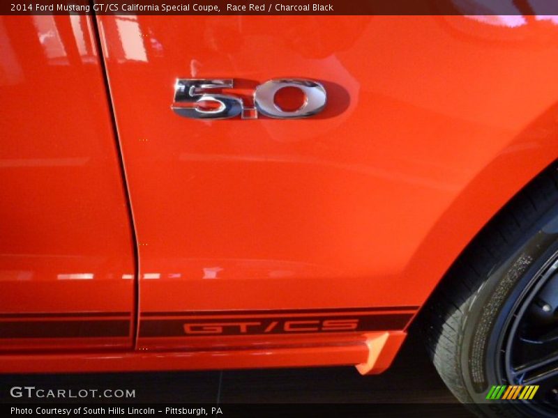 Race Red / Charcoal Black 2014 Ford Mustang GT/CS California Special Coupe