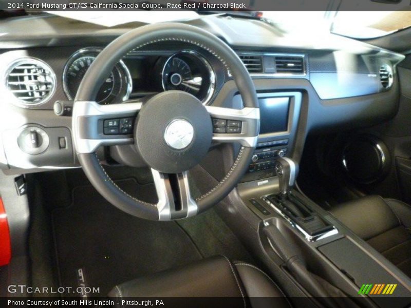 Race Red / Charcoal Black 2014 Ford Mustang GT/CS California Special Coupe