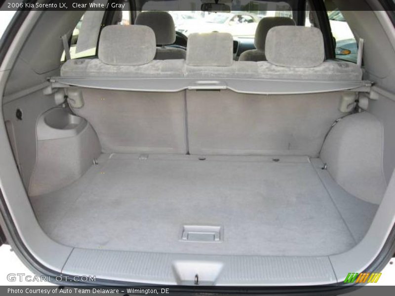 Clear White / Gray 2006 Kia Sorento LX