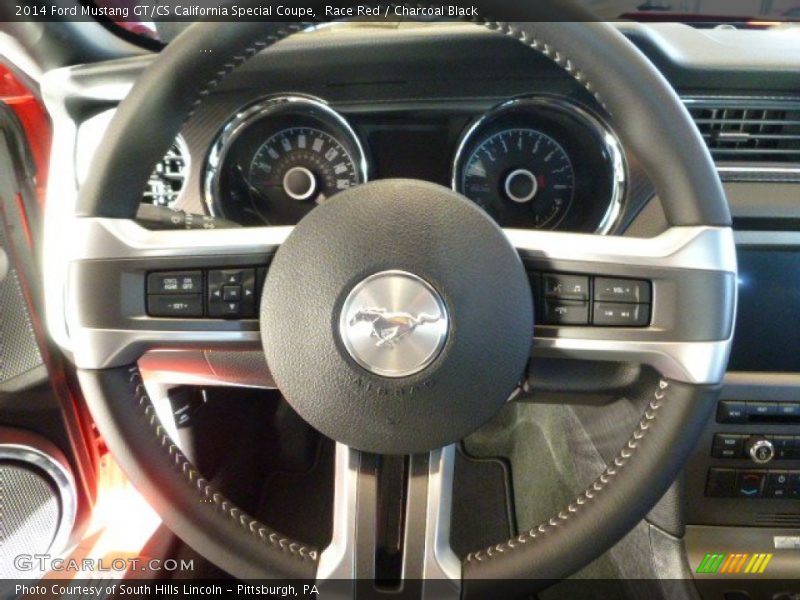 Race Red / Charcoal Black 2014 Ford Mustang GT/CS California Special Coupe