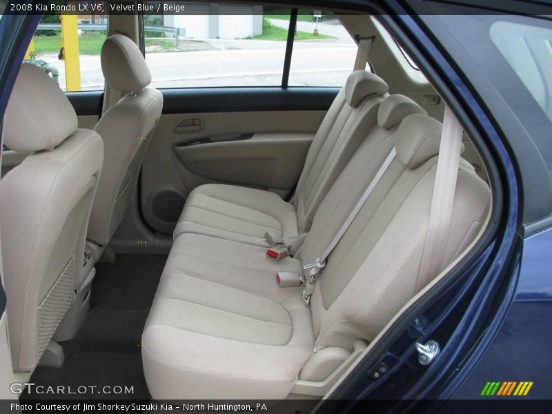Velvet Blue / Beige 2008 Kia Rondo LX V6