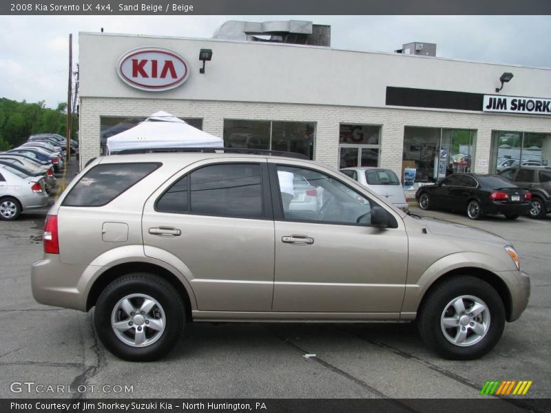 Sand Beige / Beige 2008 Kia Sorento LX 4x4