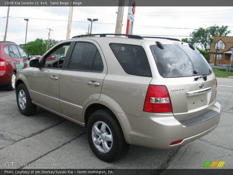 Sand Beige / Beige 2008 Kia Sorento LX 4x4