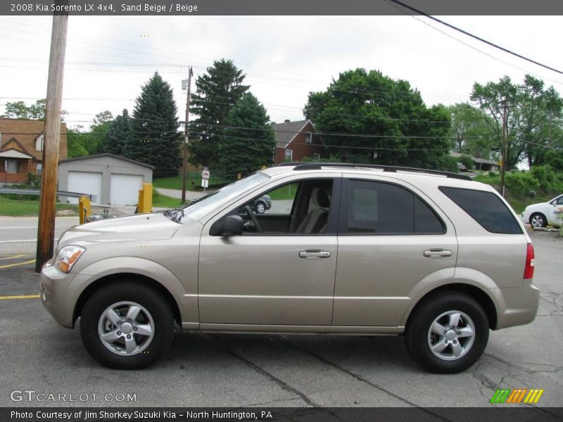 Sand Beige / Beige 2008 Kia Sorento LX 4x4