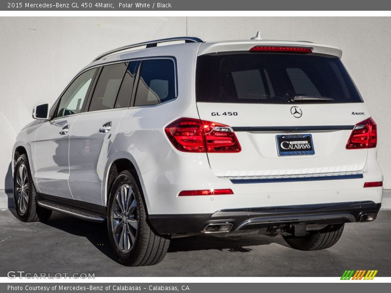 Polar White / Black 2015 Mercedes-Benz GL 450 4Matic